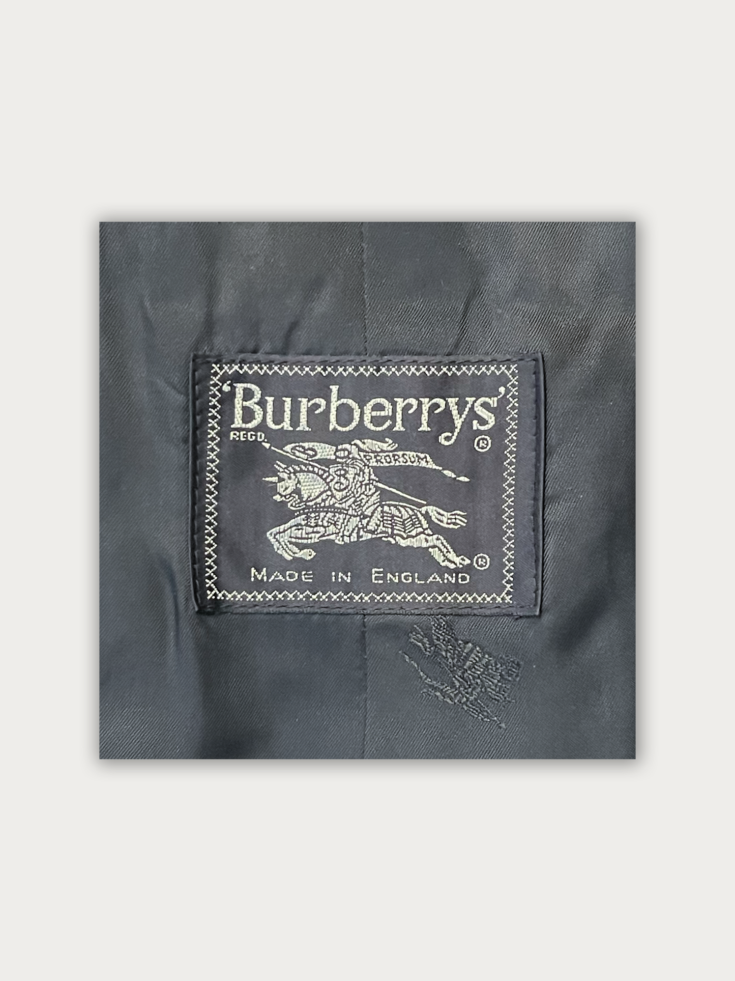 90s Burberry Cashmere Coat