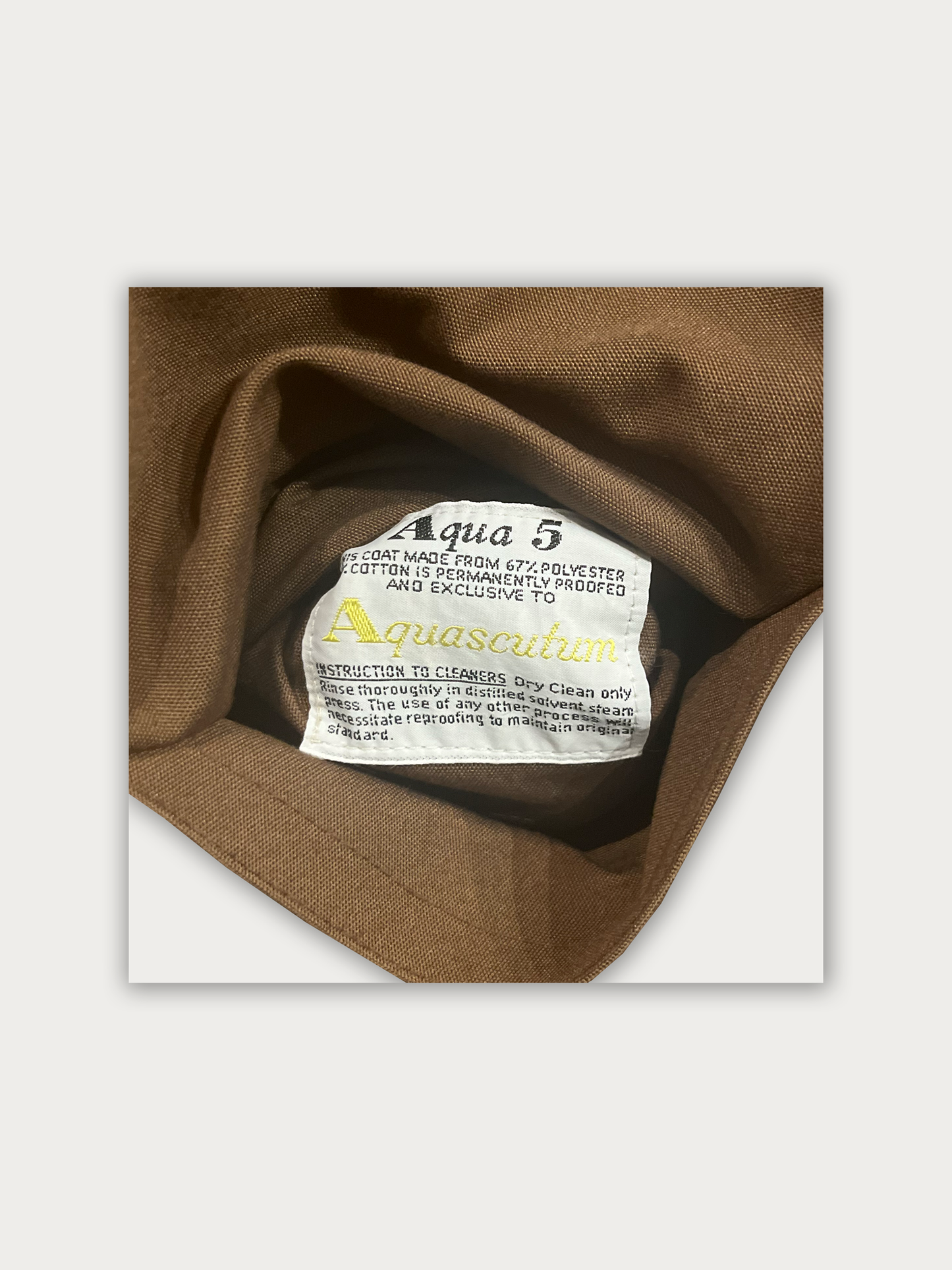 2 Sides Vintage Aquascutum Wool Coat