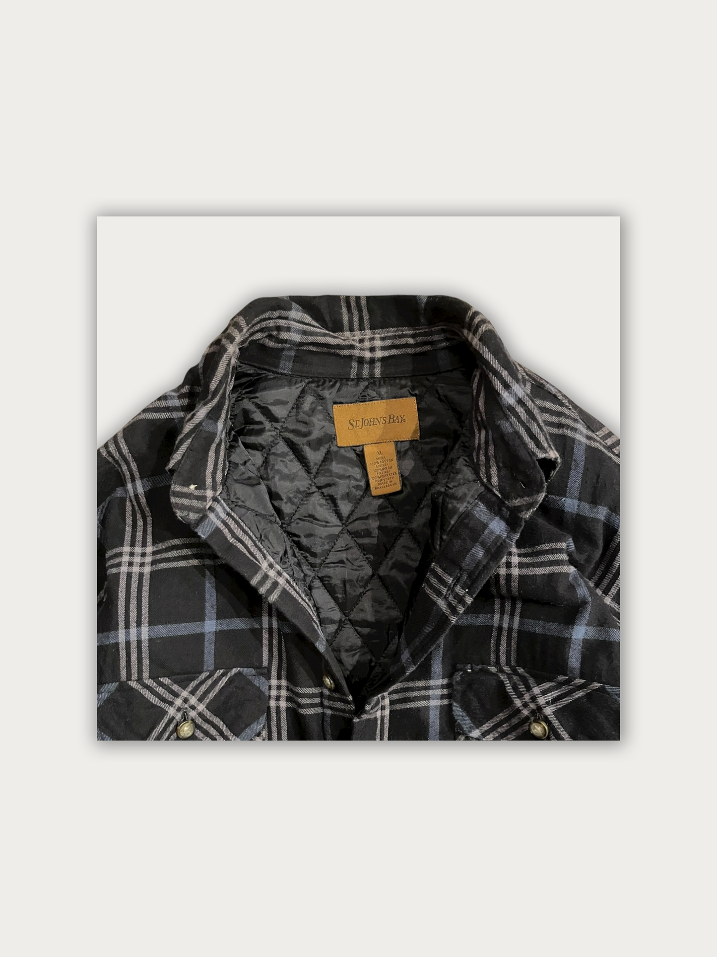 Flannel Padded Jacket