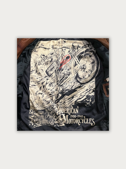 90s Harley Davidson Leather Jacket