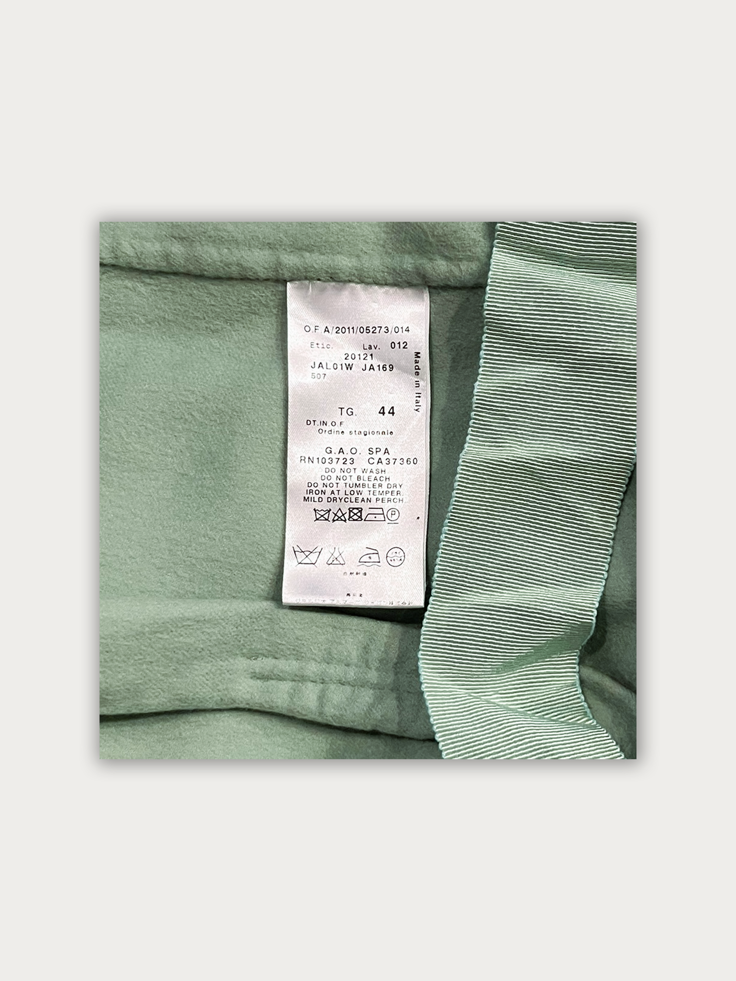 Giorgio Armani Cashmere Coat