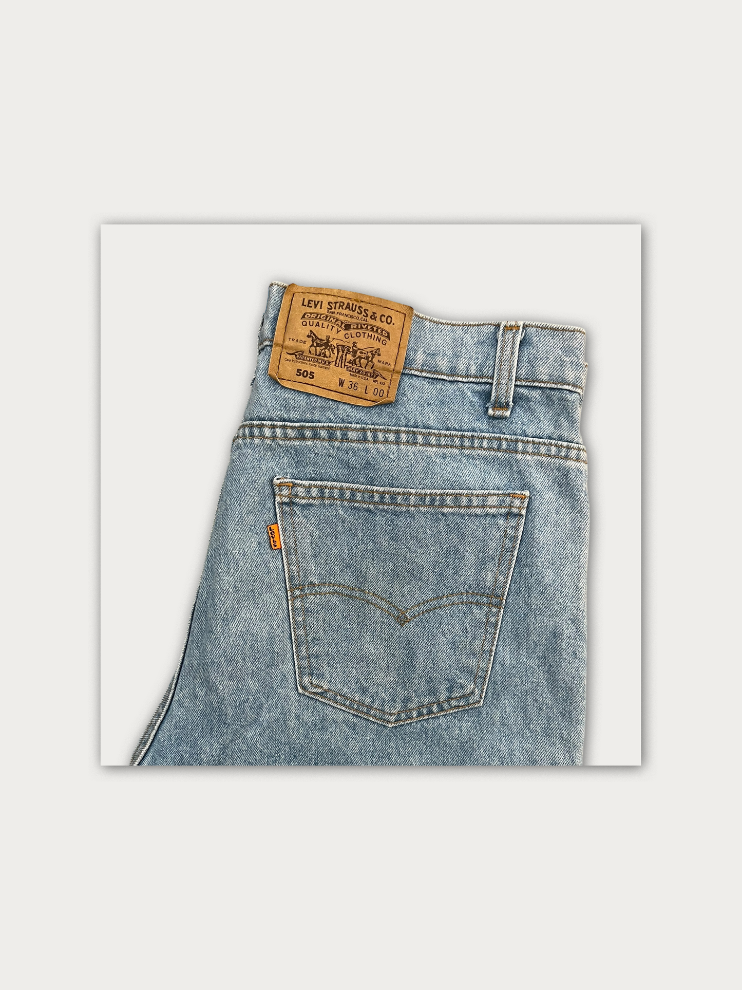 Levis Orange Tab Shorts