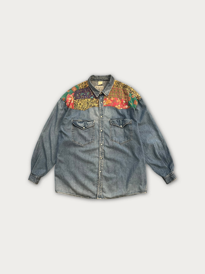Vtg Denim Shirt