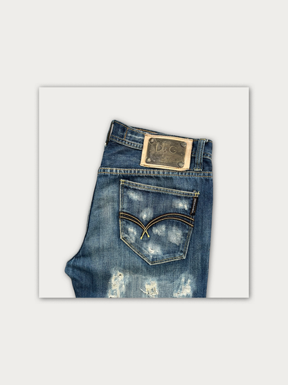 Dolce & Gabbana Denim 3/4 Shorts
