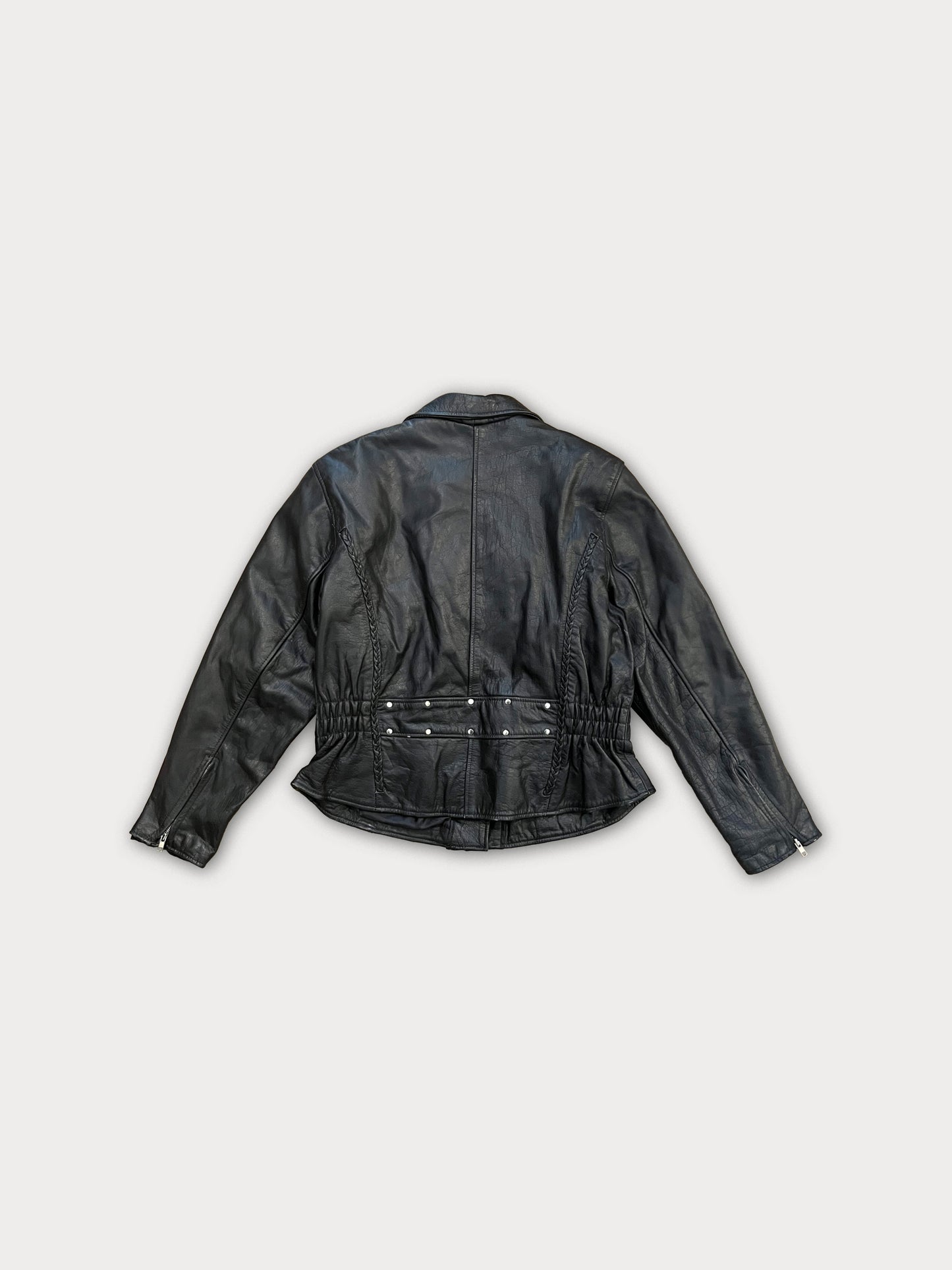 Hudson Leather Biker Jacket