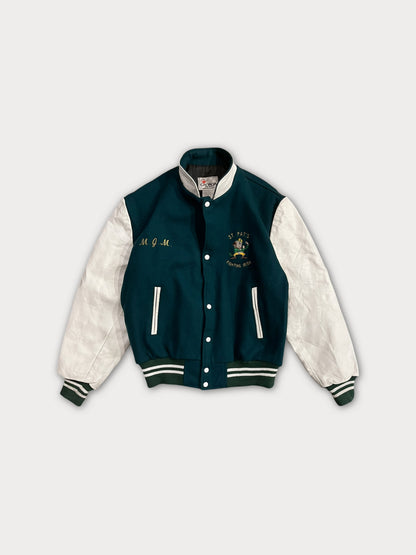 Varsity Jacket (Wool+Leather)