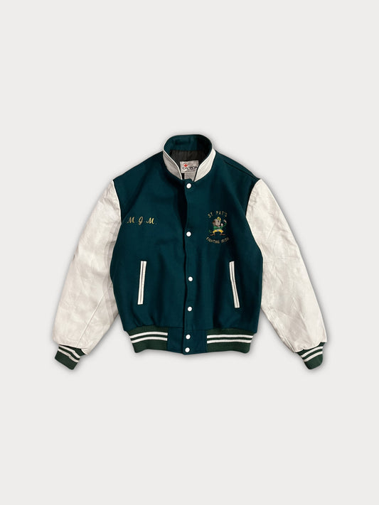 Varsity Jacket (Wool+Leather)