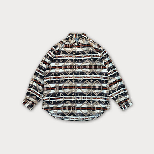 Pendleton Pattern Thick Cotton Shirt