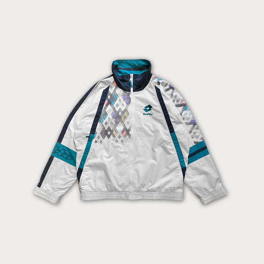 90s Lotto Tennis Track Jacket