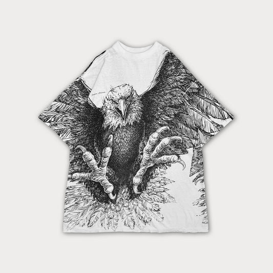 1991's Wildlife Nature AOP Single Stitched Tee