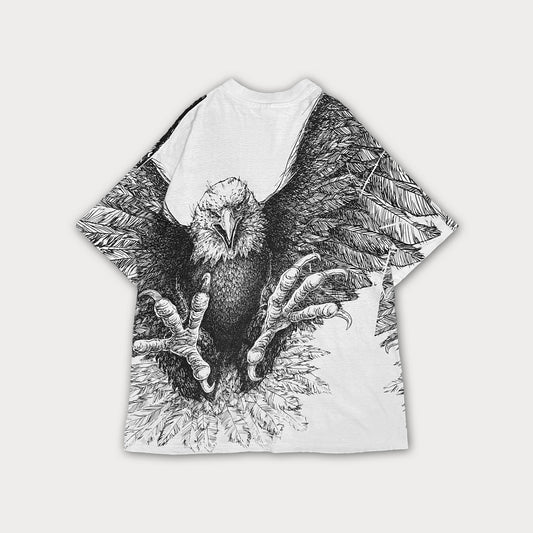 1991's Wildlife Nature AOP Single Stitched Tee
