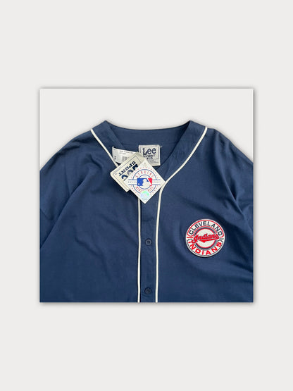 90s Clevaland Indians on Lee Jersey - Deadstock