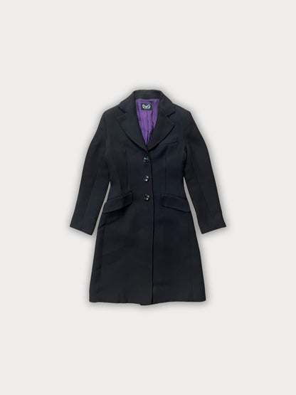 Vintage Dolce & Gabbana Wool Trench Coat