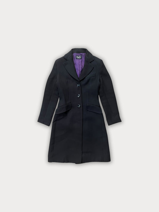 Vintage Dolce & Gabbana Wool Trench Coat