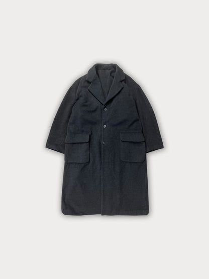 RARE Vintage Mid 90s Runway PROTOTYPE Dolce & Gabbana Wool Trench Coat