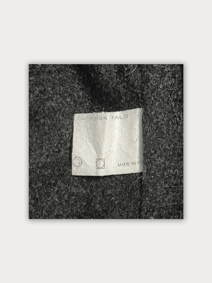 RARE Vintage Mid 90s Runway PROTOTYPE Dolce & Gabbana Wool Trench Coat