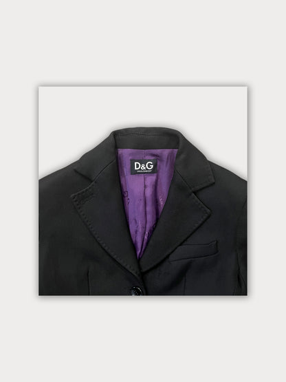 Vintage Dolce & Gabbana Wool Trench Coat