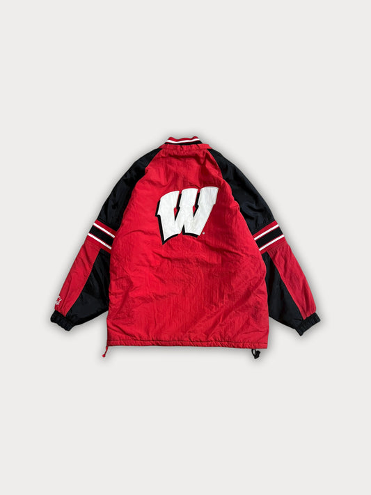 Vintage 90s Starter NCAA Uni of Winsconsin Anorak