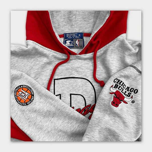 Rare 90s Chicago Bulls - Starter Hoodie