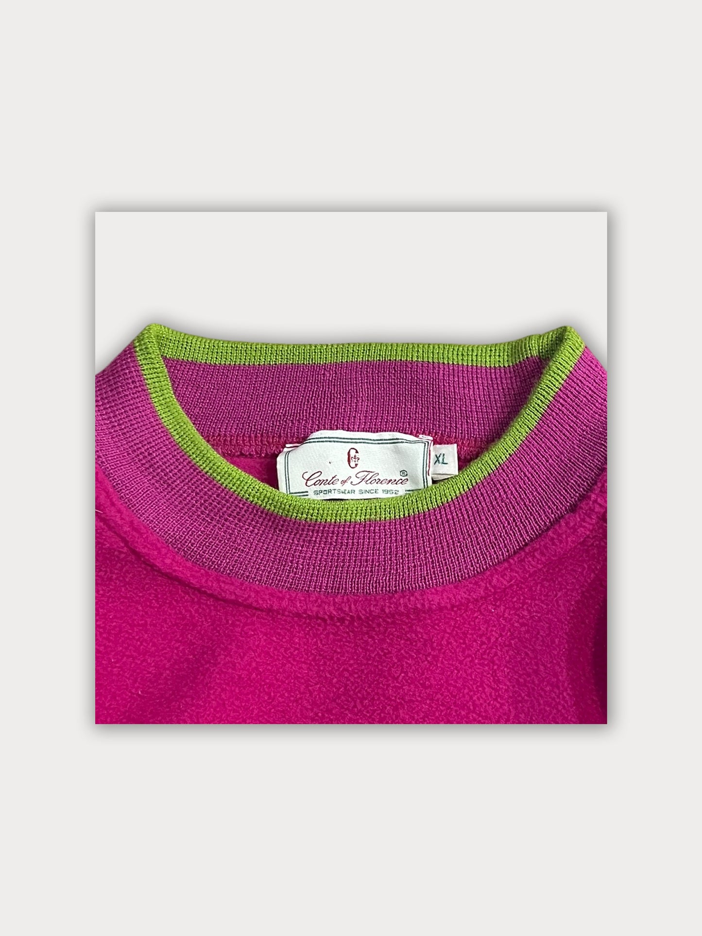 Vintage 90s Conte of Florence Fleece