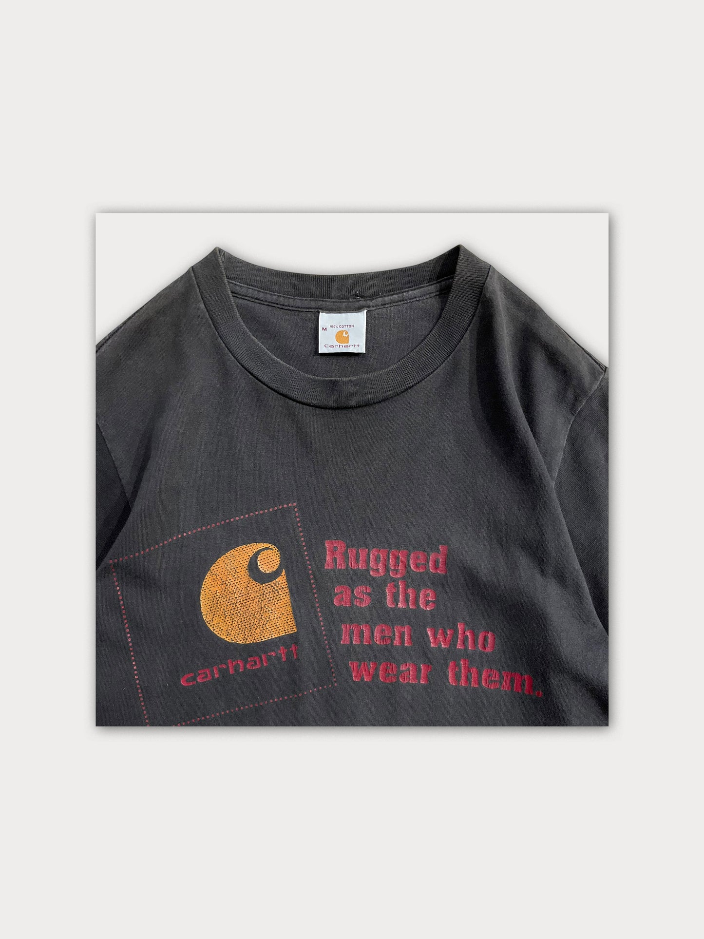 90s Carhartt Tee - Made in USA - Single Stitched