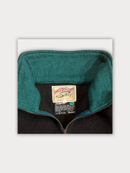 Vintage 90s Embroidered Fleece