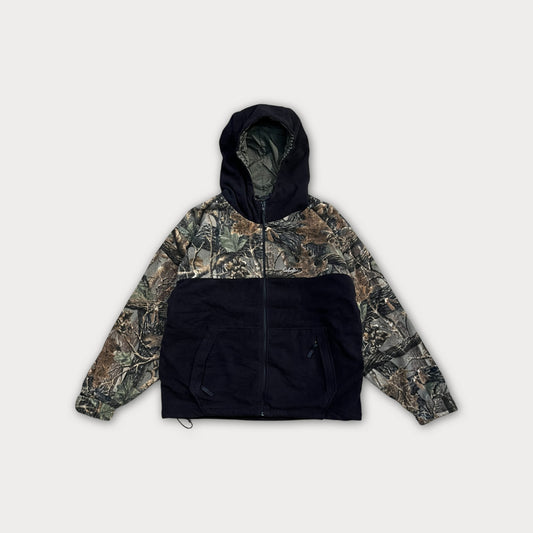 Hoodie Camo Fleece