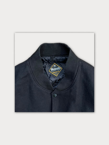 Wool+Leather Varsity Jacket