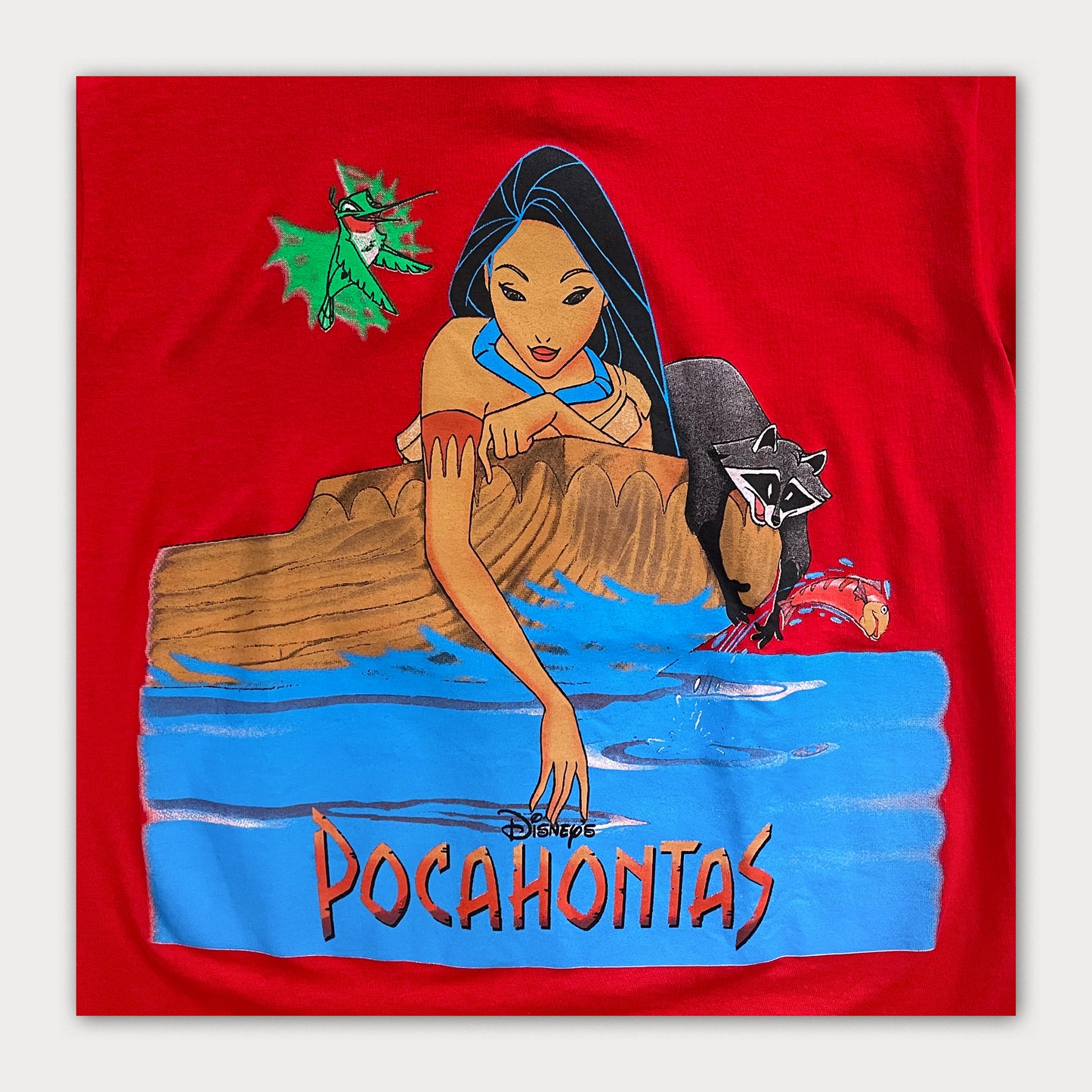 90s Vintage Disney Pocahontas Tee by Emmanuel Schvili