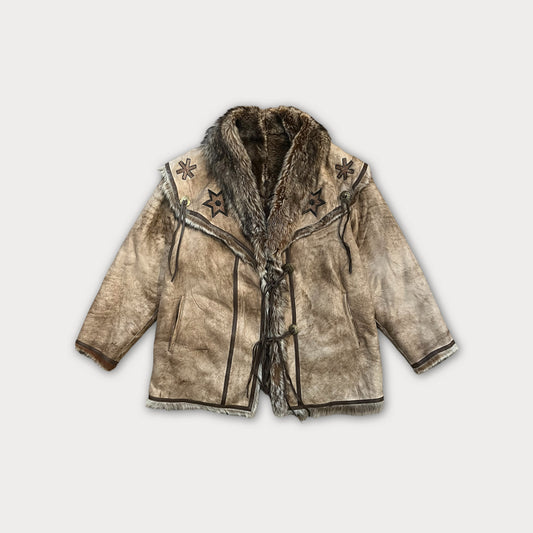 Alberta Ferretti Shearling Jacket