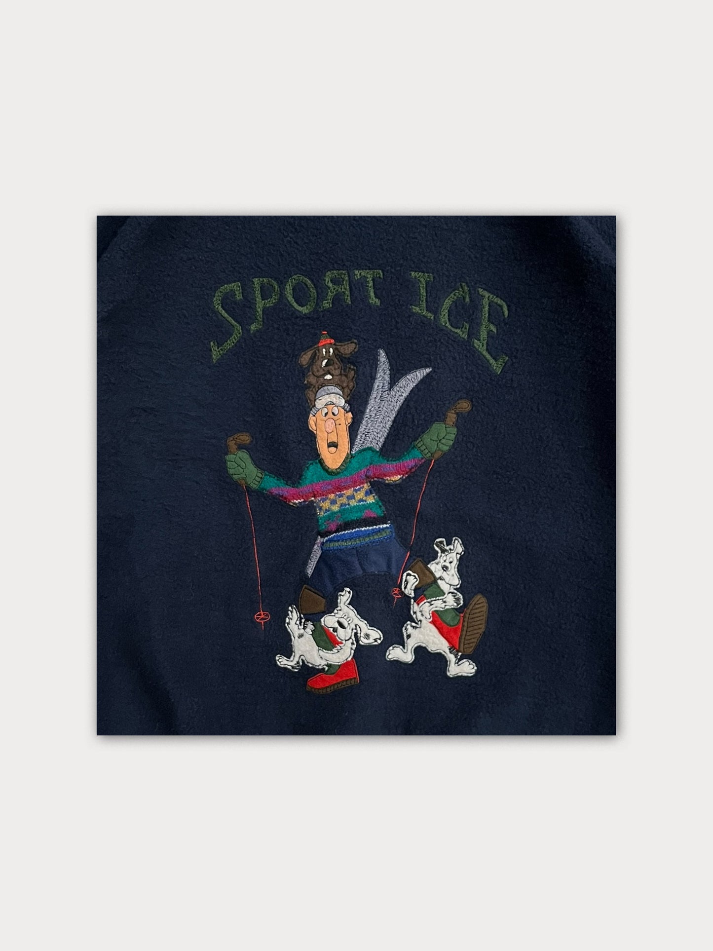 Iceberg Embroidered Fleece