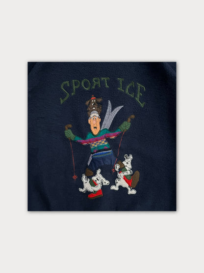 Iceberg Embroidered Fleece