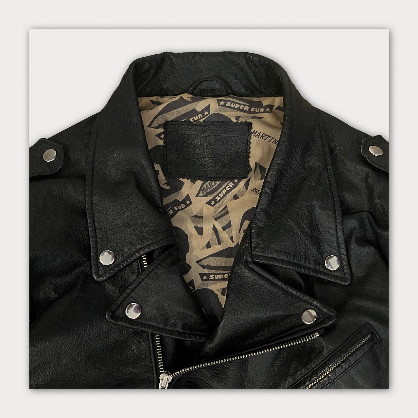 Leather Moto Jacket