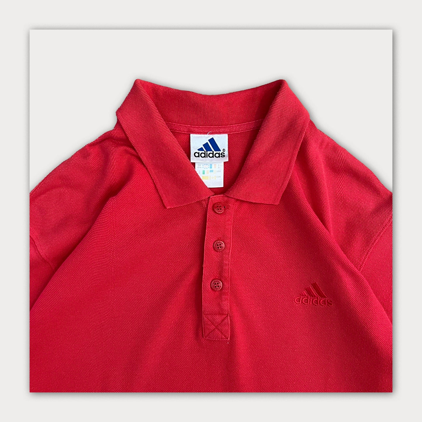 90s Adidas Polo Shirt