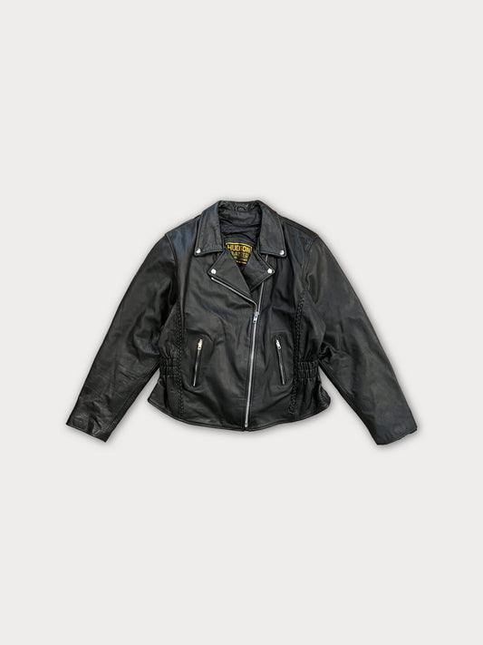 Hudson Leather Biker Jacket