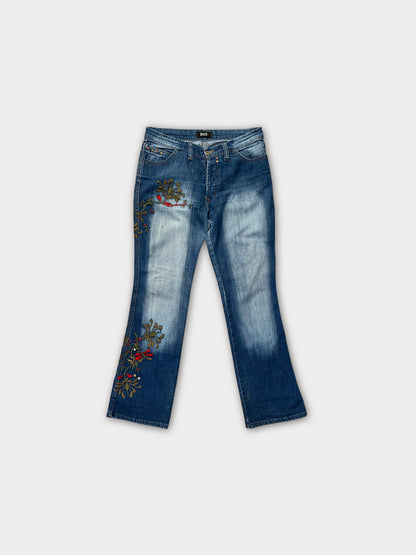 Dolce&Gabbana Embroidered Flare Jeans