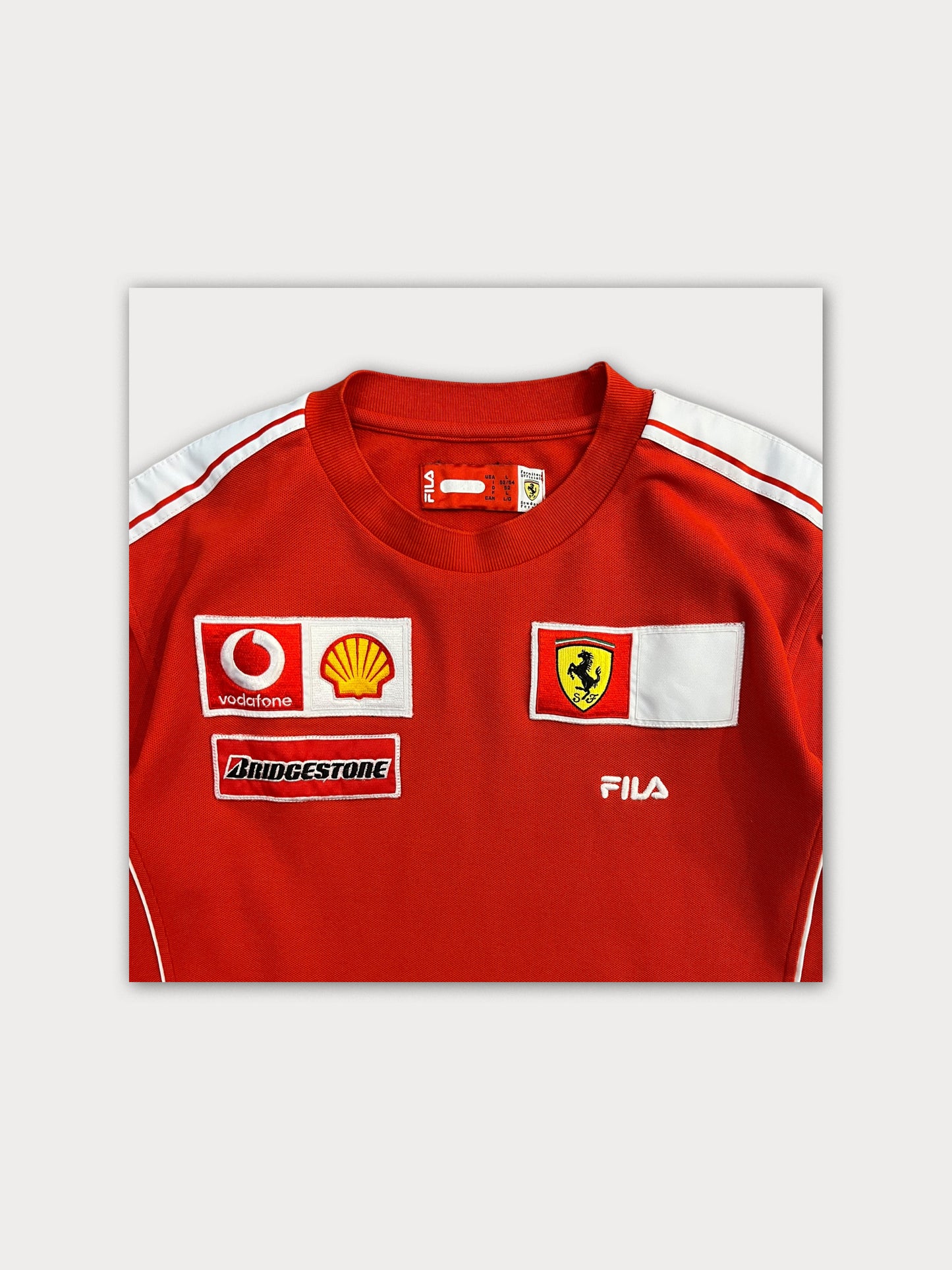 Early 00s F1 Scuderia Ferrari Fila Tee