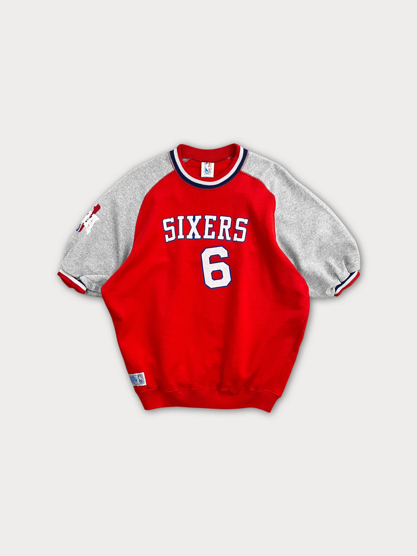 80s NBA 76ers Heavy Cotton Cotton Jersey