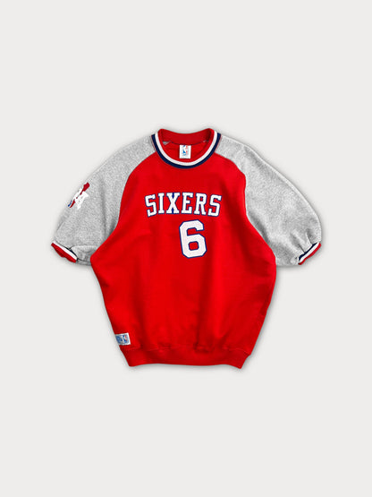 80s NBA 76ers Heavy Cotton Cotton Jersey