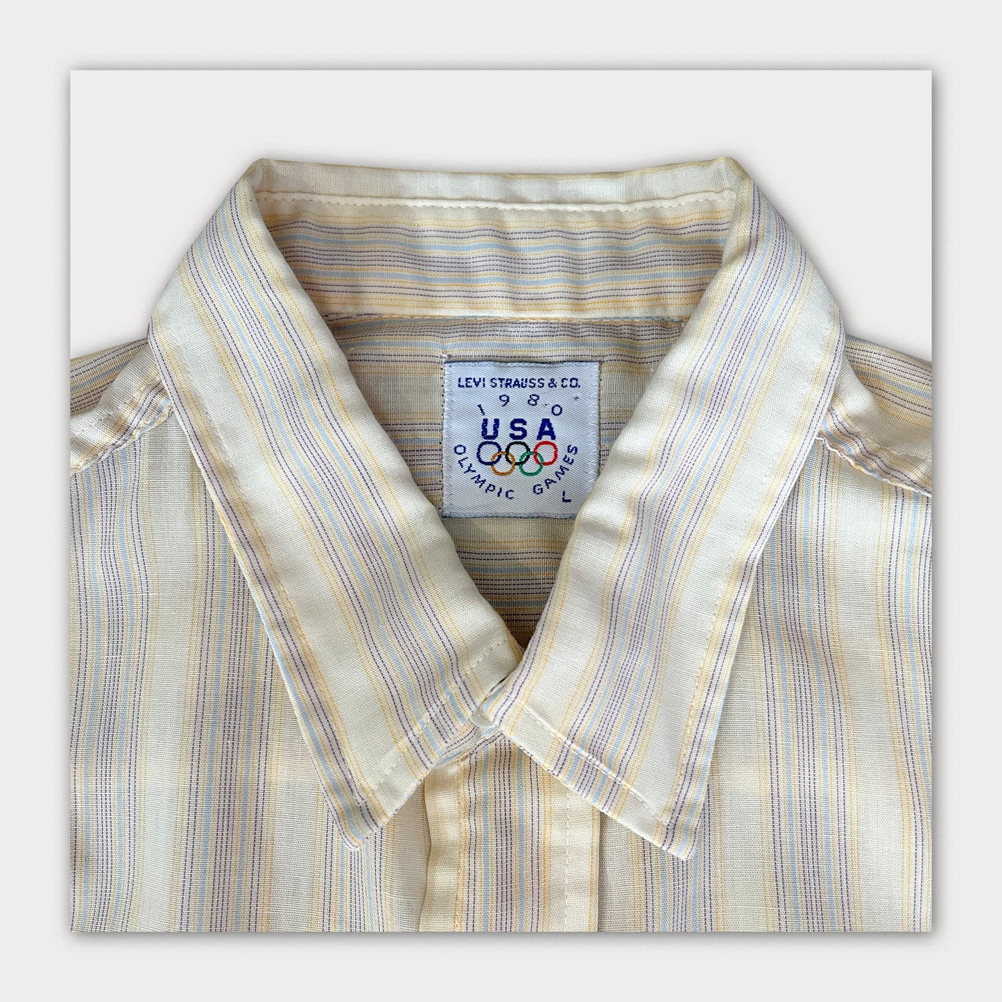 Vintage 1980's Olympic Games Levi's Shirt (RARE)