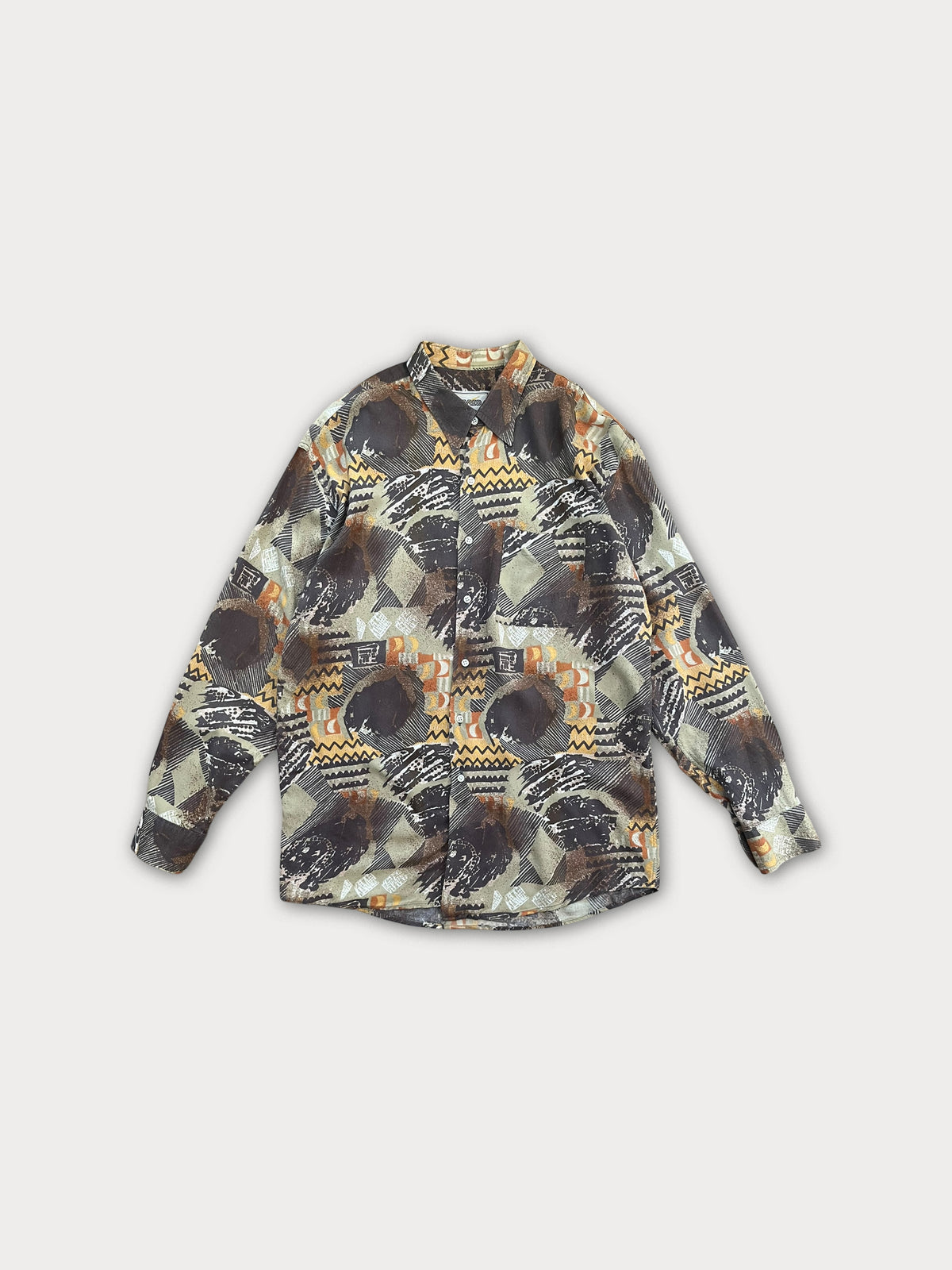 Vtg Abstract Shirt