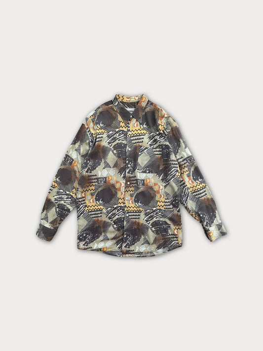 Vtg Abstract Shirt