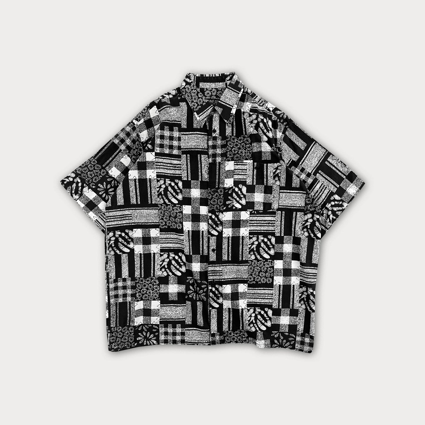 Vtg Abstract Shirt