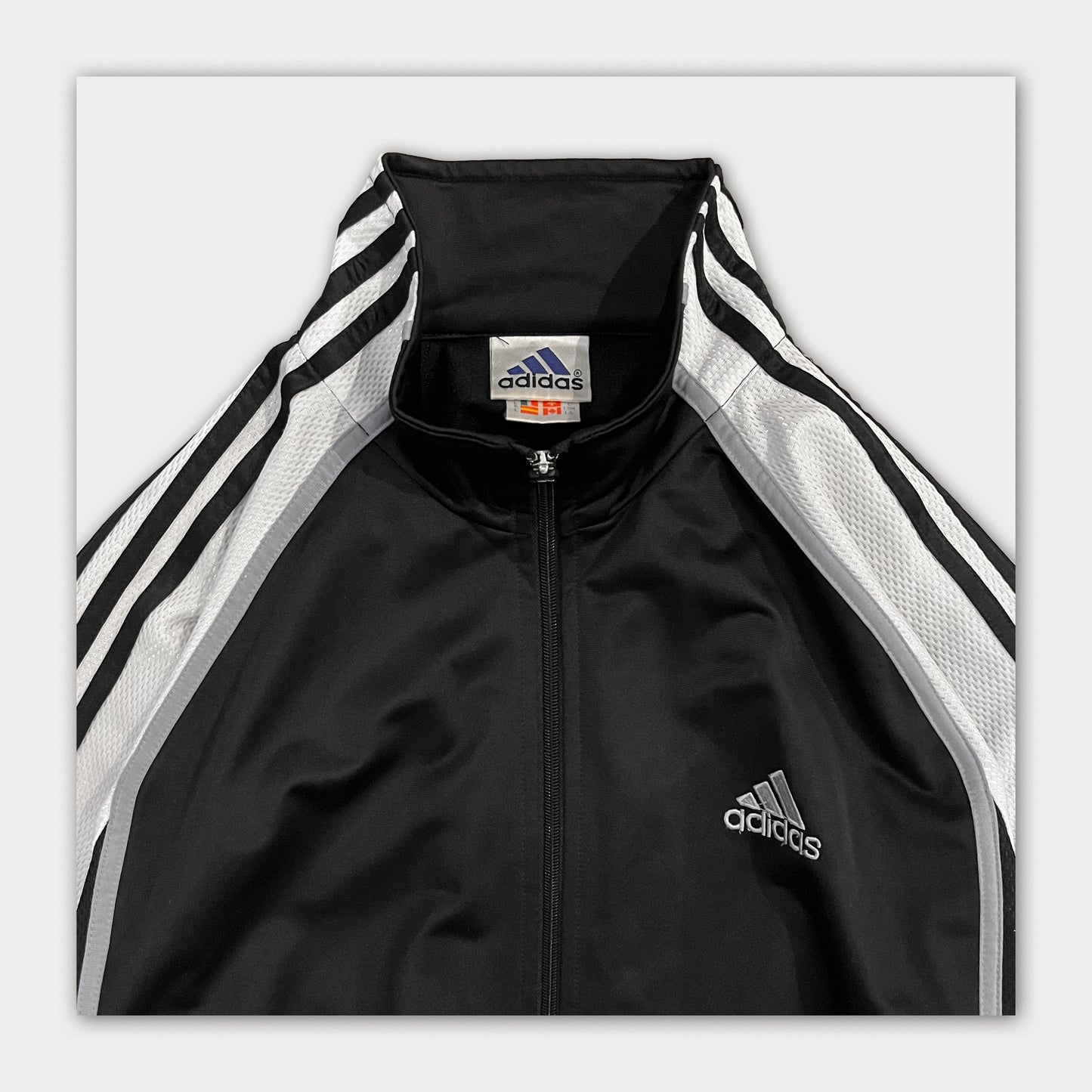 90s Adidas Track Jacket - Removable Sleeves