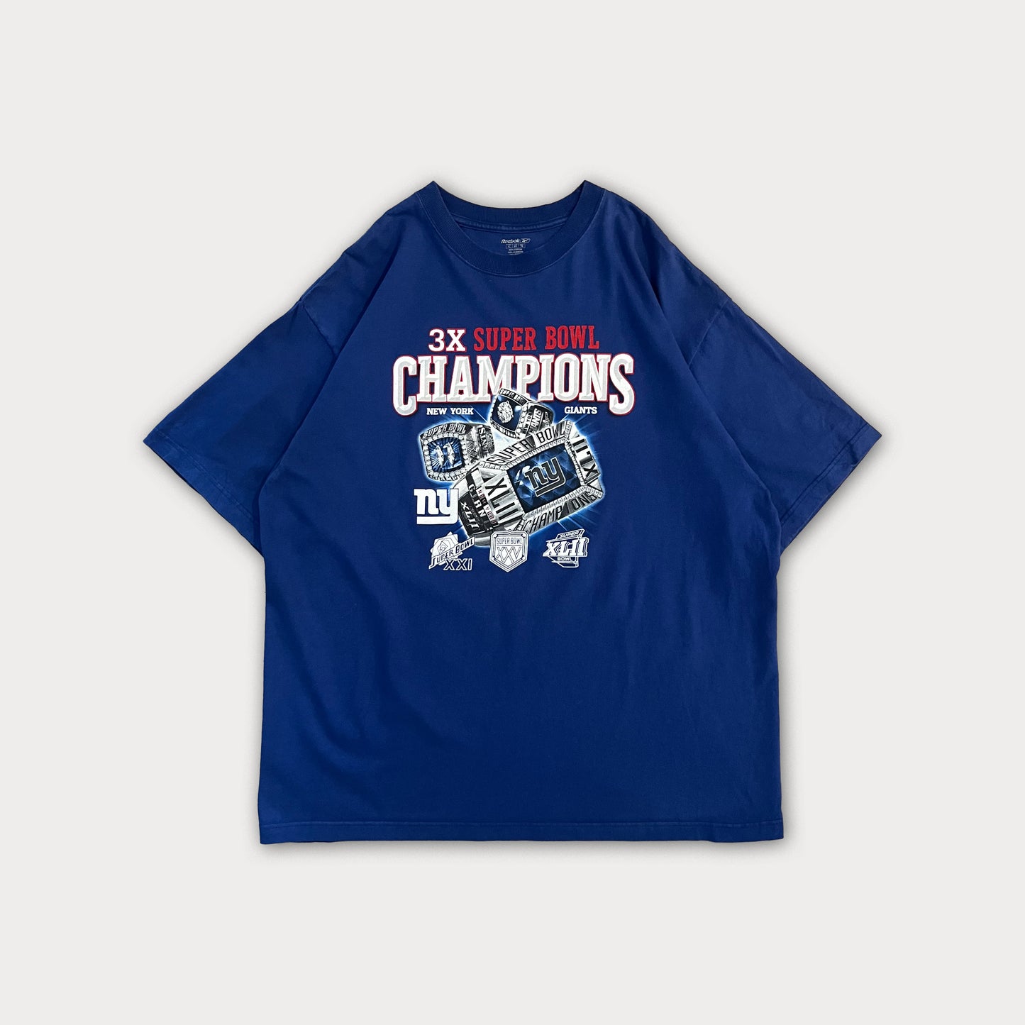 Reebok X NY Giants Superbowl Tee