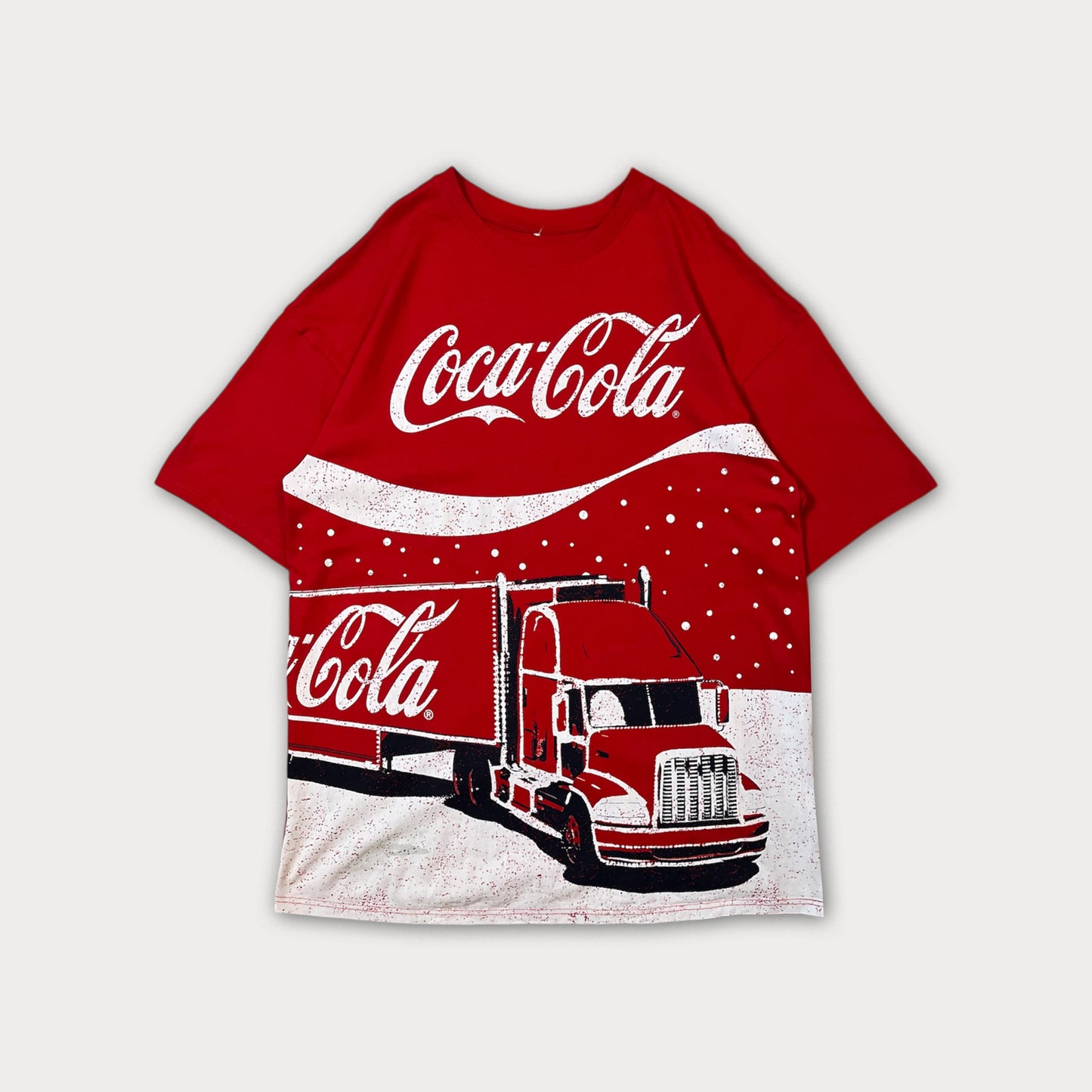 AOP Coca Cola XMas Tee