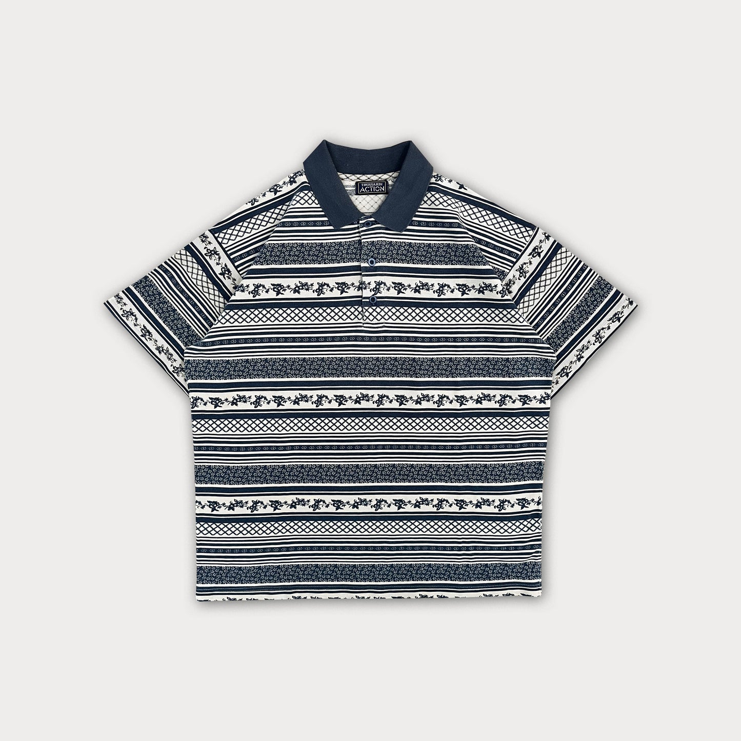 Pattern Polo Tee