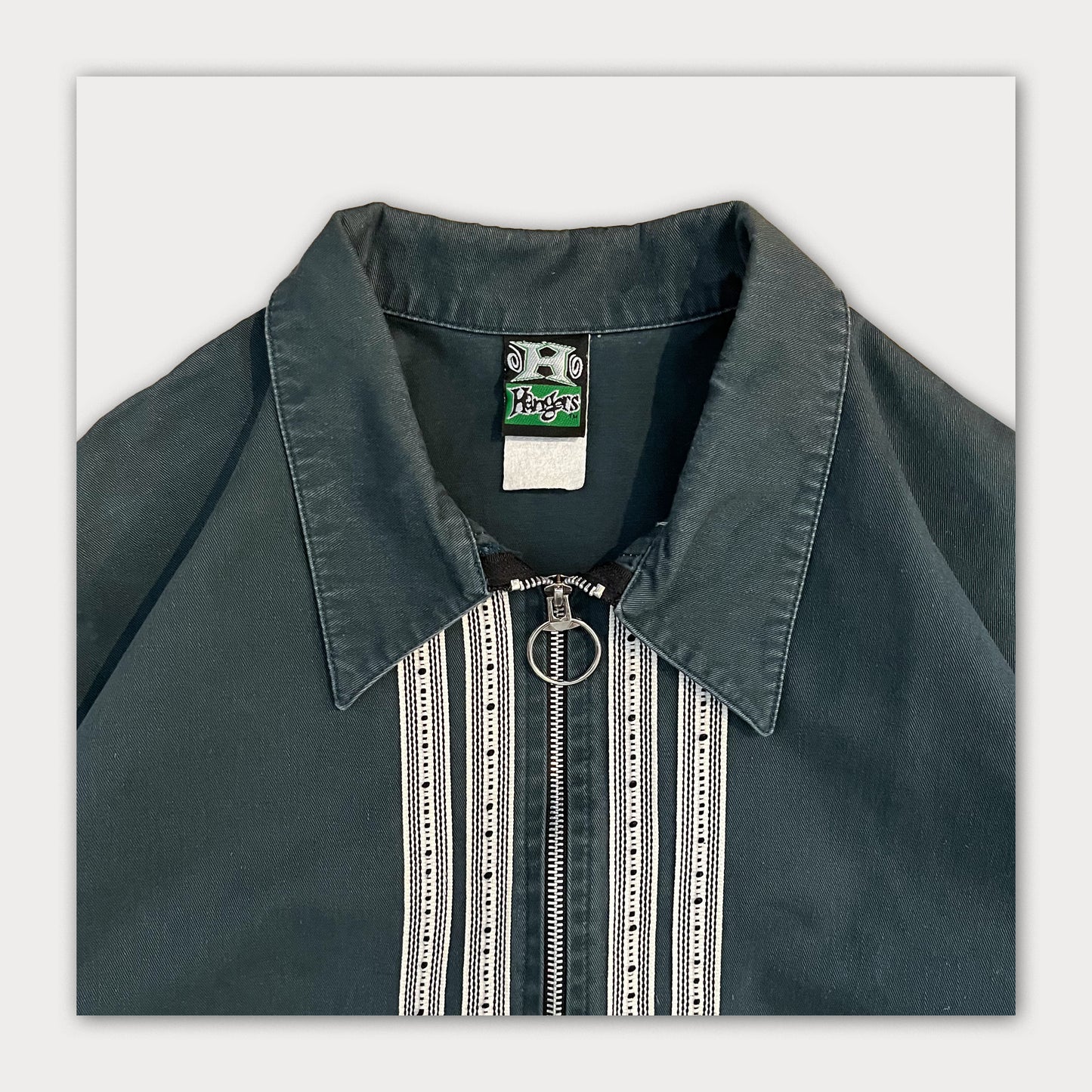 Thick Cotton Zipper Shirt