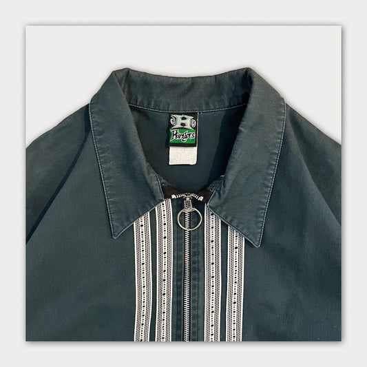 Thick Cotton Zipper Shirt