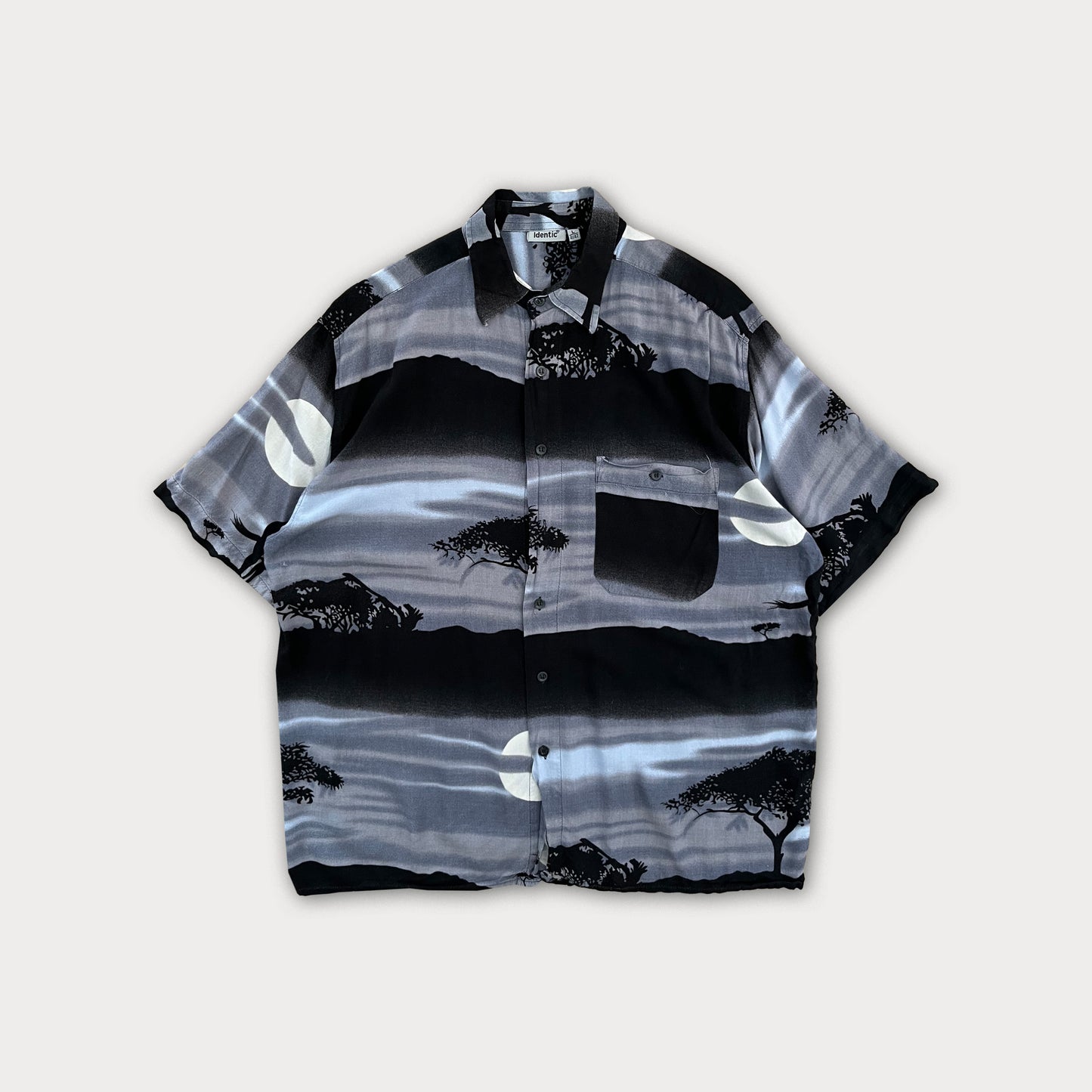 Vtg Abstract Shirt